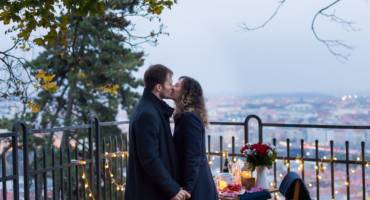 Propuesta de matrimonio en Praga